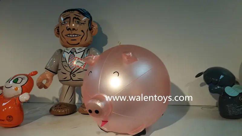 надувная свинья