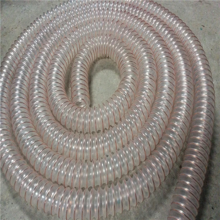 Flexible Pu Suction Hose For Woodworking Industry