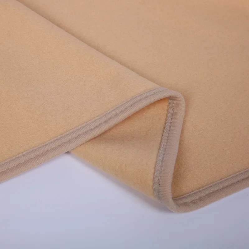 
High quality satin adults blanket kids baby fleece with border 