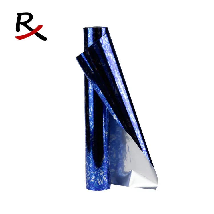 C-MB #2015 новый дизайн синий роза Фольга для ткани и кожа и футболки печать передачи фольга кашированая бумагой