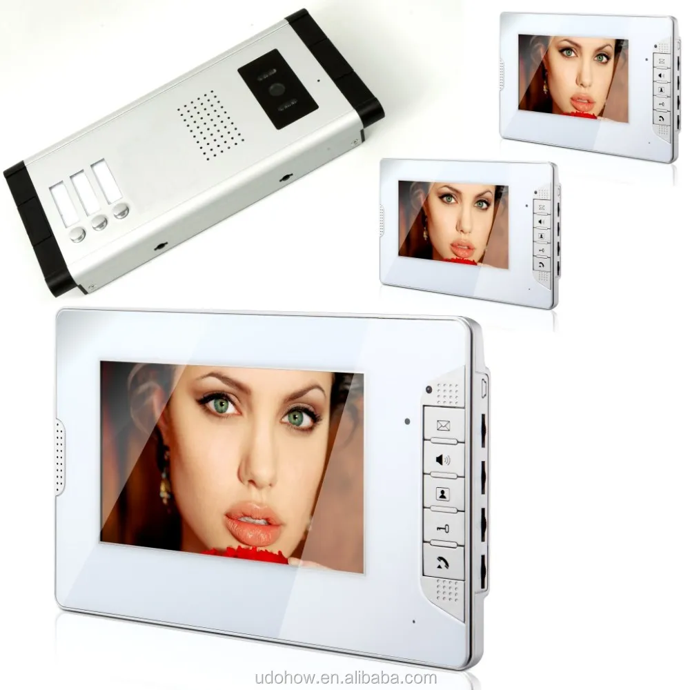 TFT 7 inch door video intercom systems