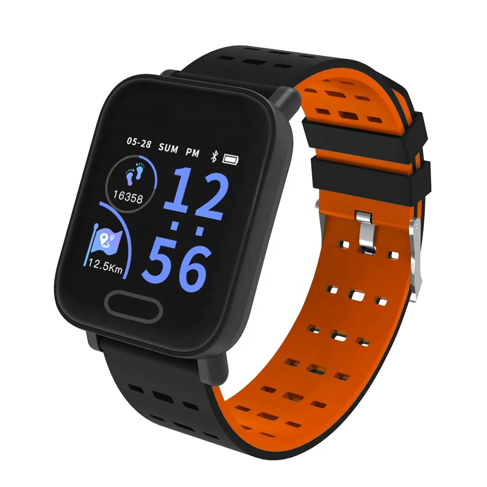 2019 New Health Fitness Tracker Sleep Monitor Smartwatch CE Rohs B-T Sport Phone Smart Watch With Camera for Android Apple