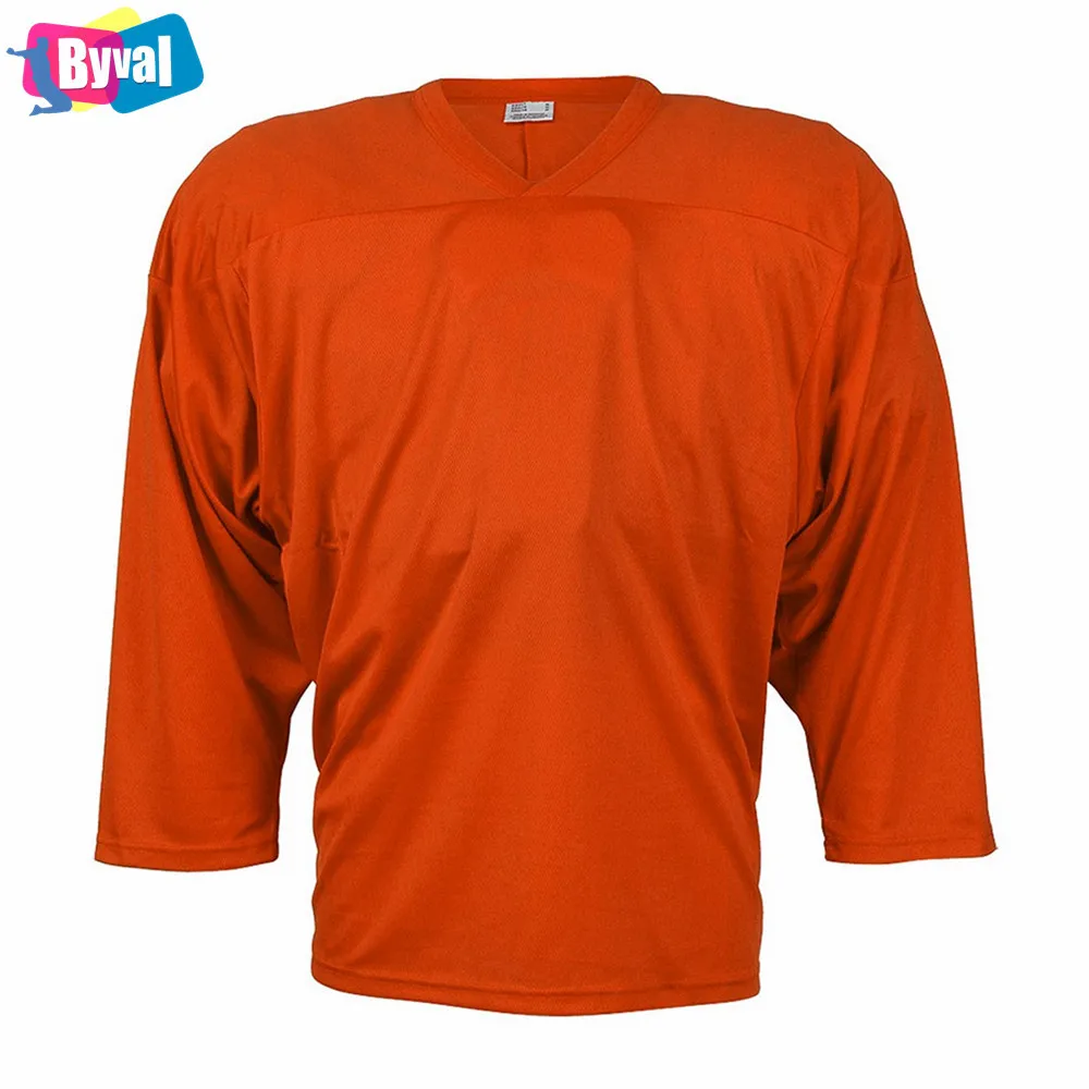 Blank Hockey Jersey Custom Ice Hockey Uniforms Practice Jerseys Gear Full Sublimation Printing Wholesale Cheap On SuperSeptember