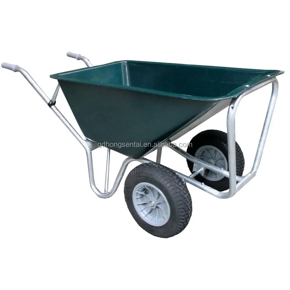 heavy duty plastic deep bucket big wheelbarrow