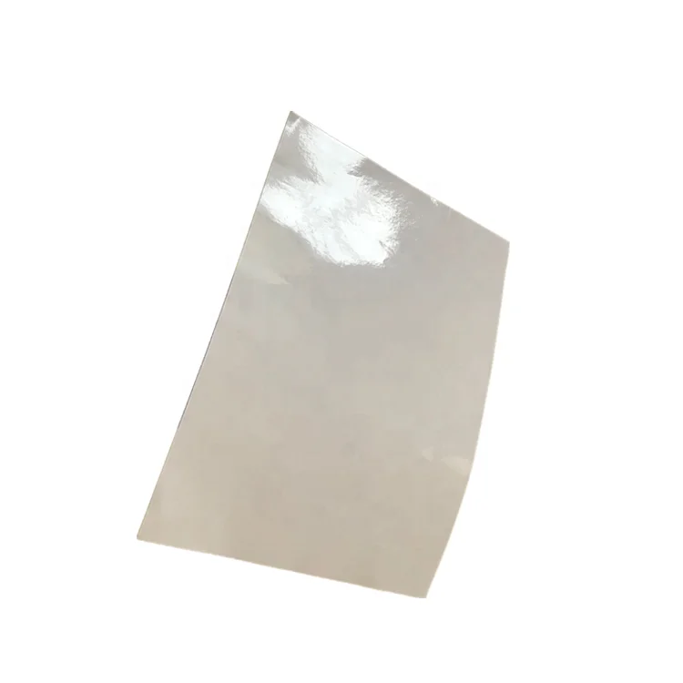 self adhesive chrome sticker paper