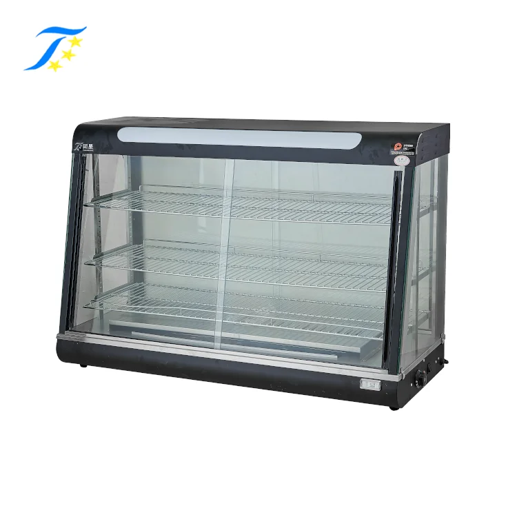 Free Standing Heating Showcase KFC Fried Chicken Showcase