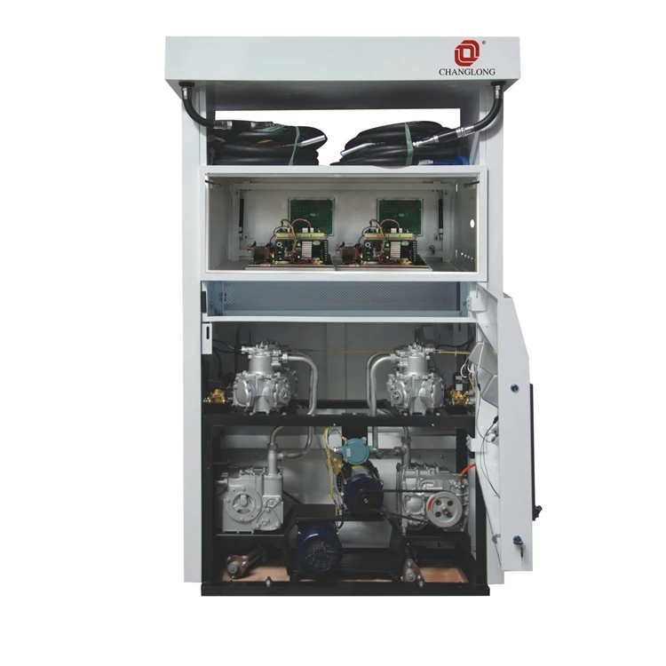 High flow fuel dispenser display meter fuel dispenser