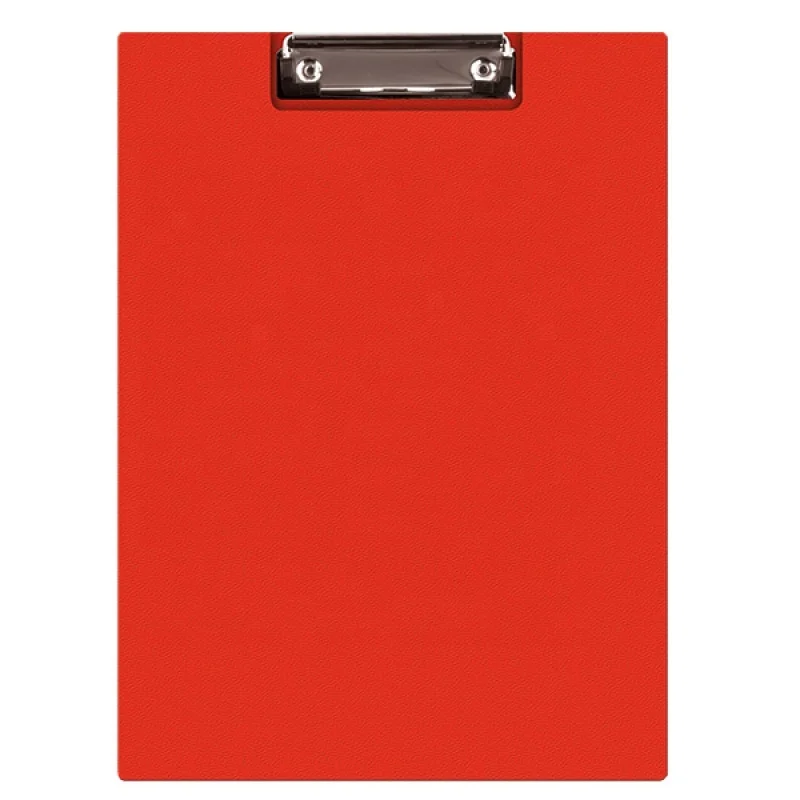 
New design hard plastic PP file folder custom logo clipboard 