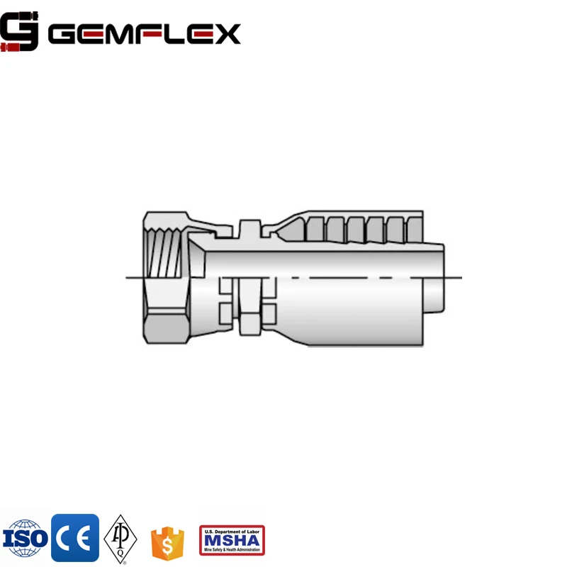 
German Voss Standard Hydraulic Fittings Pipe Joints 