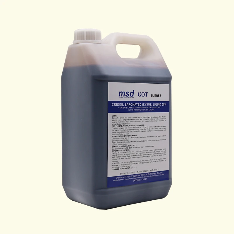 Popular security cresol disinfectant antiseptic disinfectant with high quality
