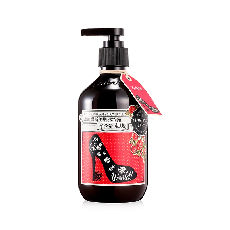 Натуральный органический отбеливающий розовый гель для душа для тела с фирменной торговой маркой оптом