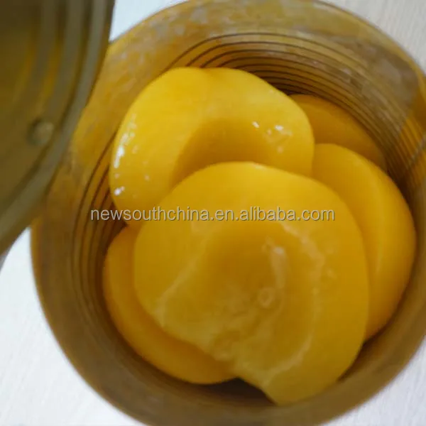 Organic  canned peach  in syrup brands  820g