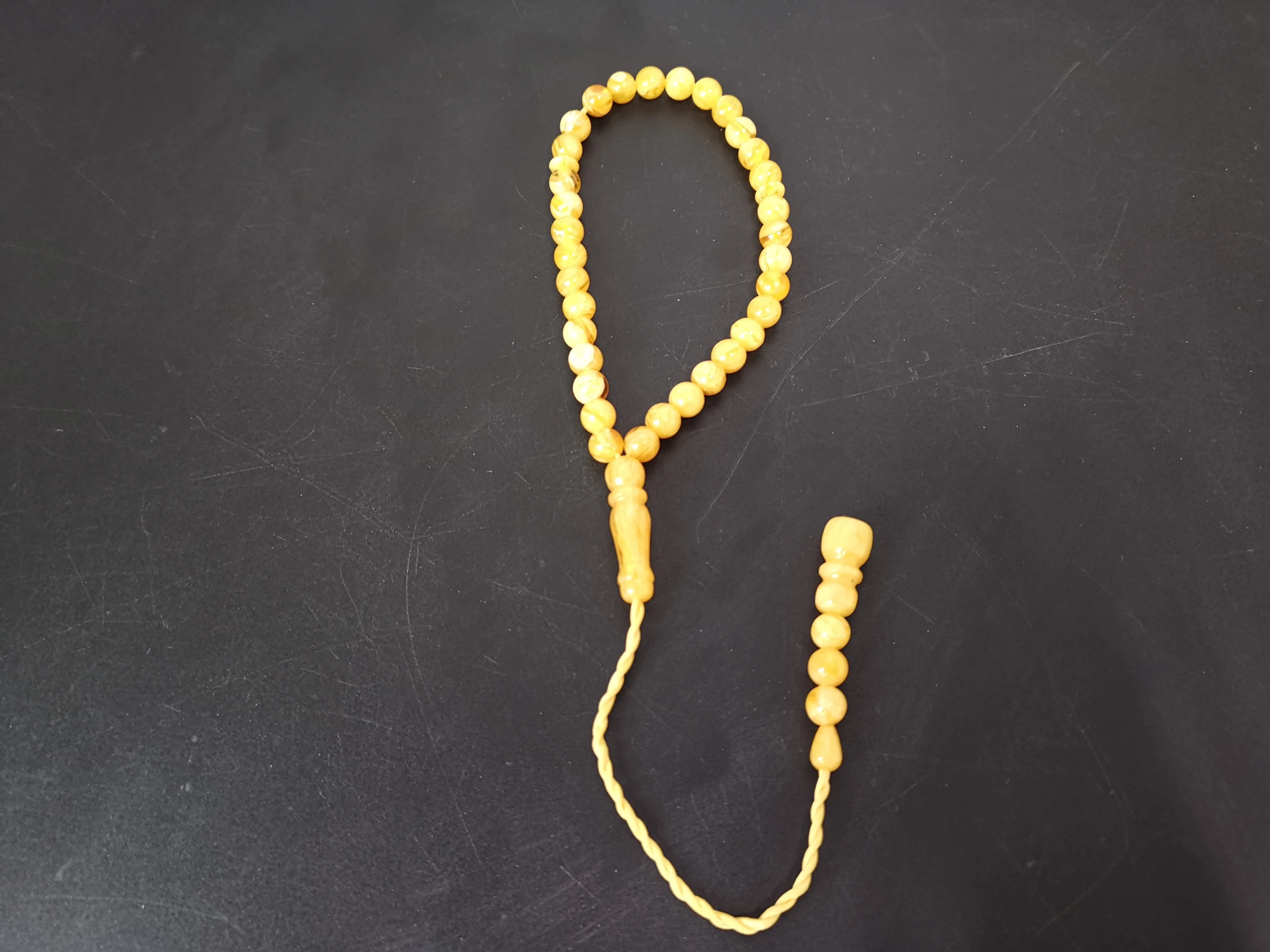 Wholesale smell 8mm 33 beads amber prayer beads rosary