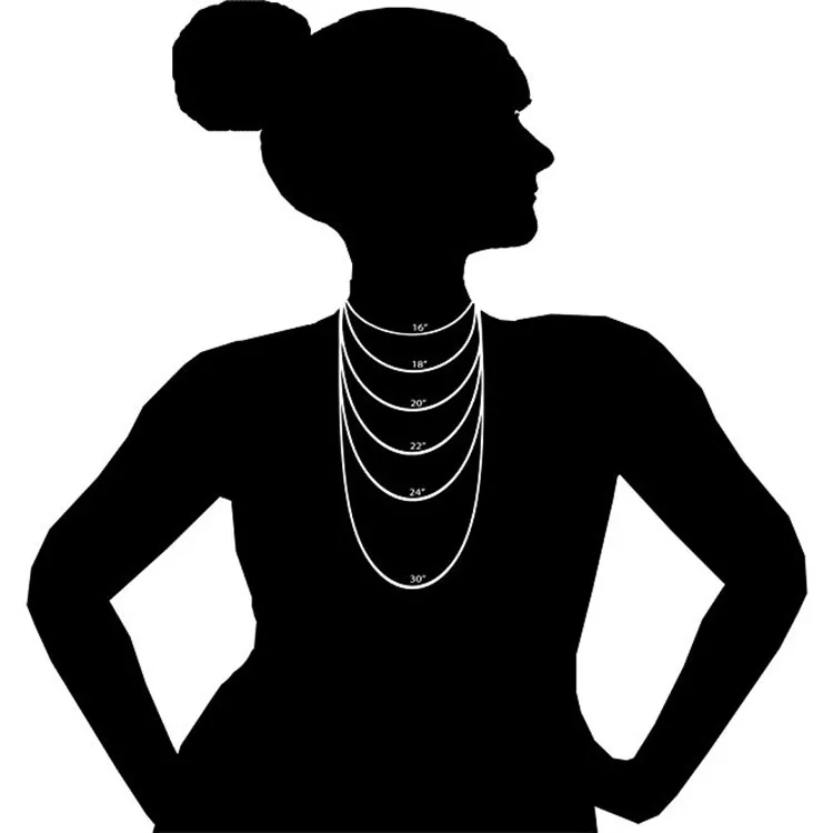 Box 24 Inch Chain Sterling Silver Italy Wholesale S925 Pure Necklaces Sliver High Quality Sterling Silver 2mm Chain 0.8mm 10pcs