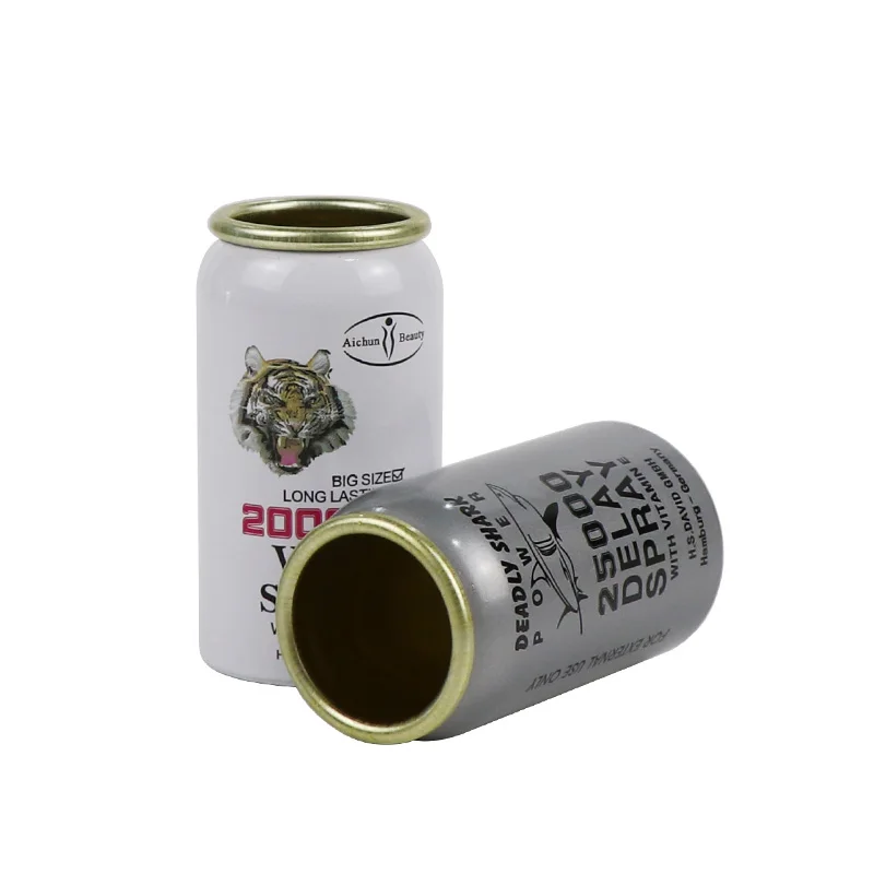 Manufacturing air freshener aerosol spray bottle deodorant container metal aerosol can