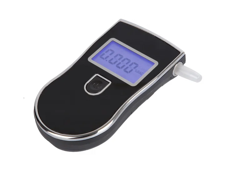 Alcohol Tester Single Use Professional Digital Alcohol Tester With Replace Mouthpiece AT818