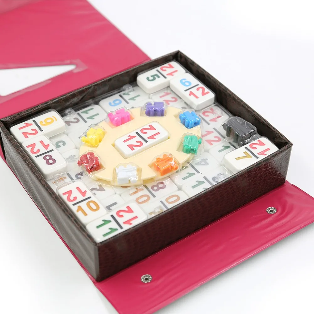 Domino games manufacturers Domino blocks double 12 Mexican train dominoes
