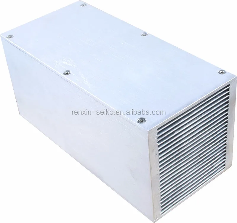 Profiles Heatsink Enclosure Aluminum Heat Sink Case 6063 T5 Extruded Aluminum Silver 55 RX Aluminum Alloy Rectangle Extrusion