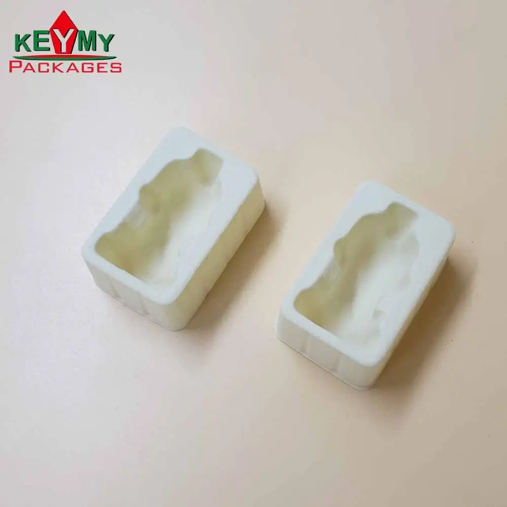 
customize environmental flocked blister tray for charger packing 