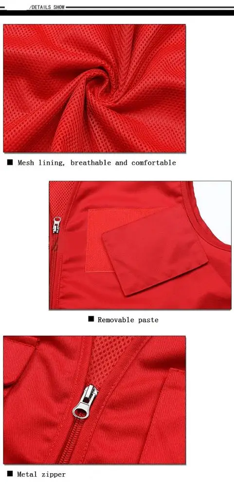 Высококачественный дышащий сетчатый мужской жилет, верхняя одежда для мужчин, рабочая одежда, мужской жилет с несколькими карманами, рабочая безрукавка