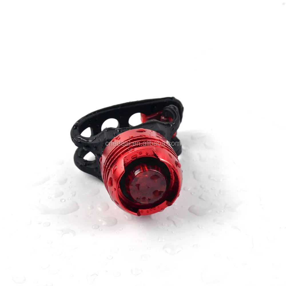 Jialitte B068 Aluminum Rechargeable Bicycle Tail Light USB Ruby Diamond LED Bike Light