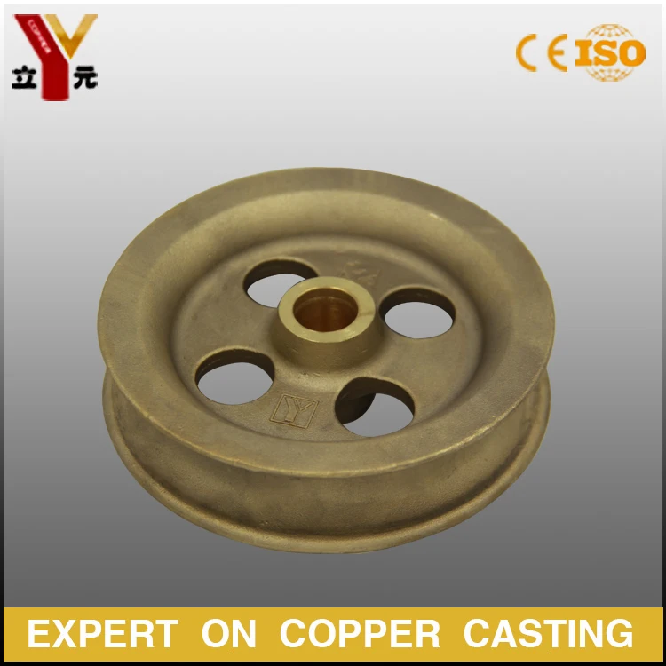 
Precision casting brass railway wheel 