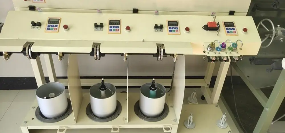 yarn doubling and twisting 3 to 1 5 to 1 double  twister machine