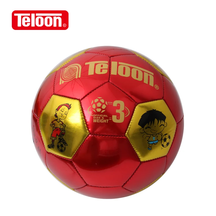 Teloon high quality 3# Children PVC Soccer balls/football with new design