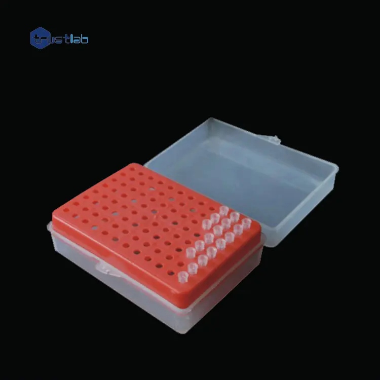 
Laboratory disposable transfer 100 wells rack pipette tip box 