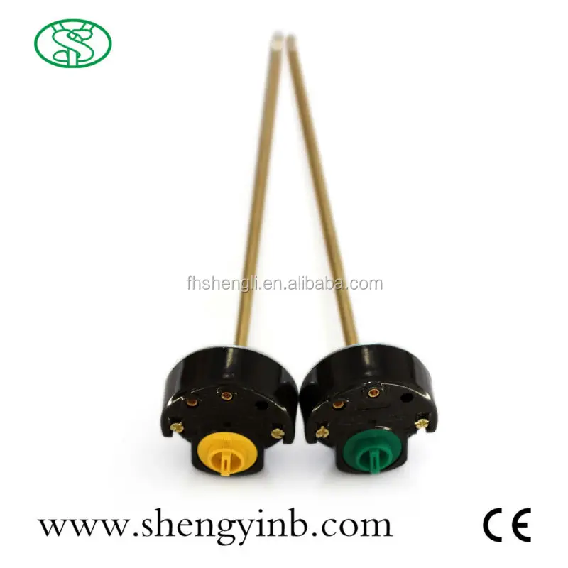 thermostat for electric water heater heating elements