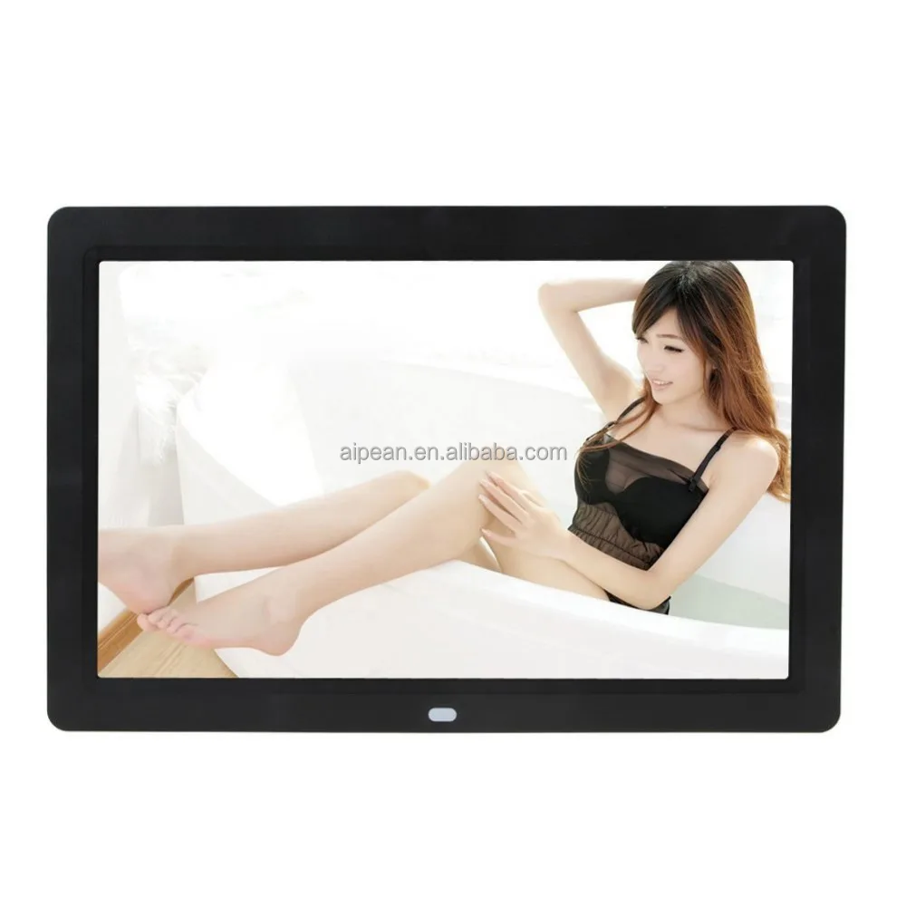 shelf display 12 Inch Digital 1280*800 HD Photo Frame Support card slot USB MMC