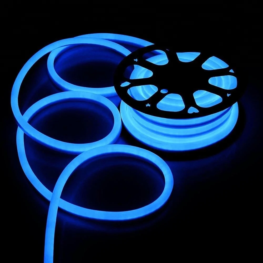 50Ft  100Ft  150Ft LED Neon Rope Light Flex Tube Sign Home Outdoor Holiday Party Decoration 110V 120V