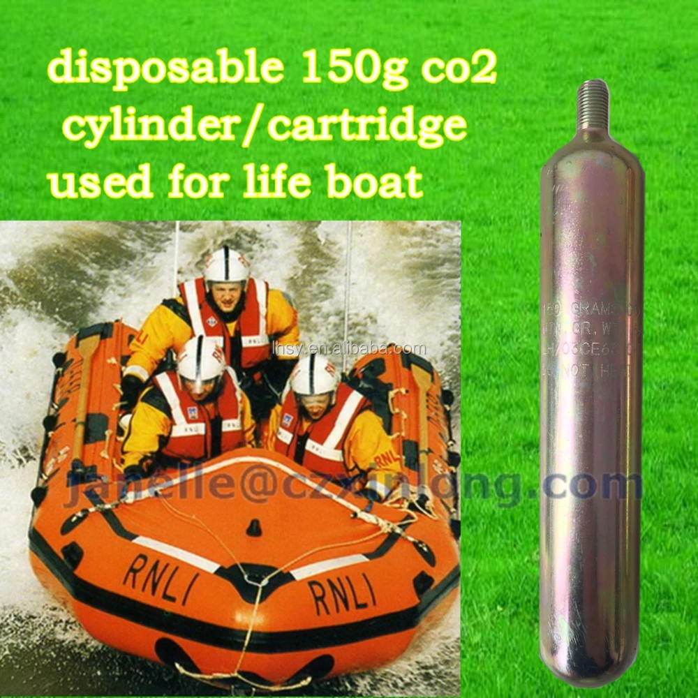 hot sale high quality 60cc 50cc co2 cartridge for horse riding airbag With Good Quality