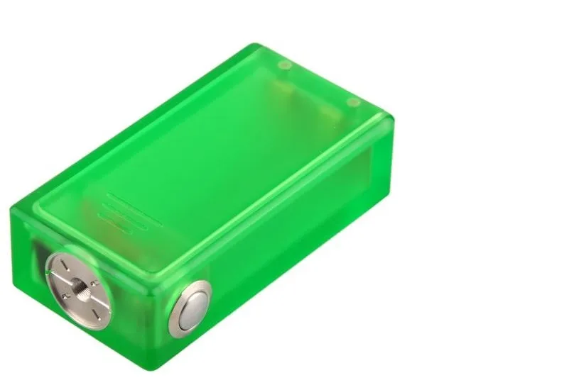 Newest small size clear mini abs box mod, ABS mini mech mod for crazy