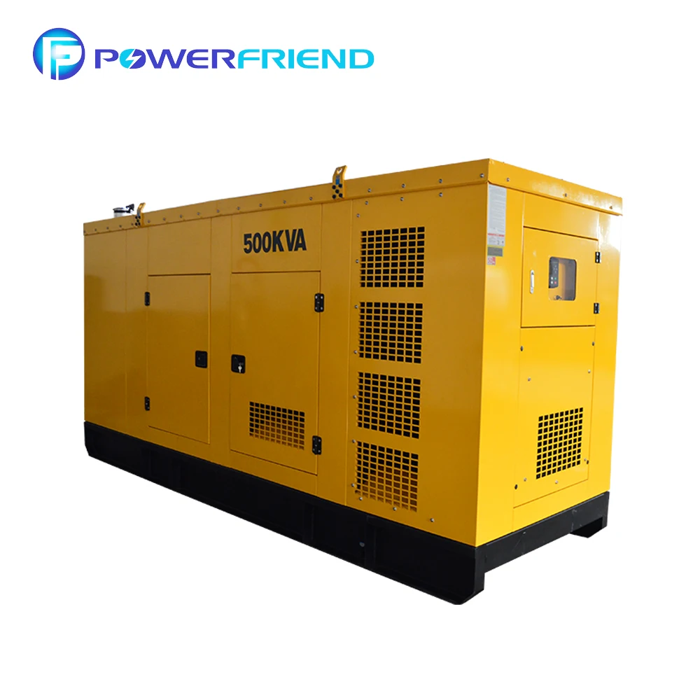 Professional factory supply silent diesel 500 kva 400 kw generator for sale