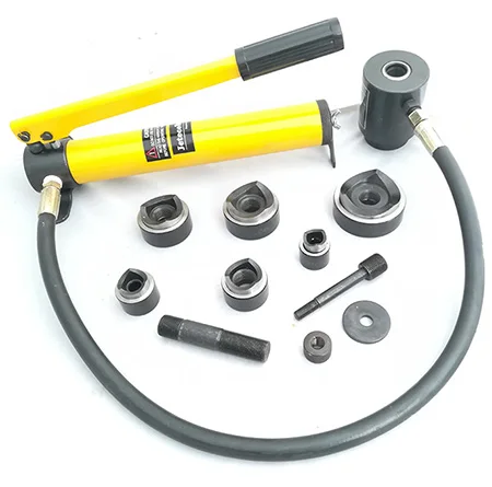 SYK-8B hydraulic punch driver 10 ton hydraulic knockout hole punch tool steel hole puncher for round hole 22mm-60mm SYK-8A