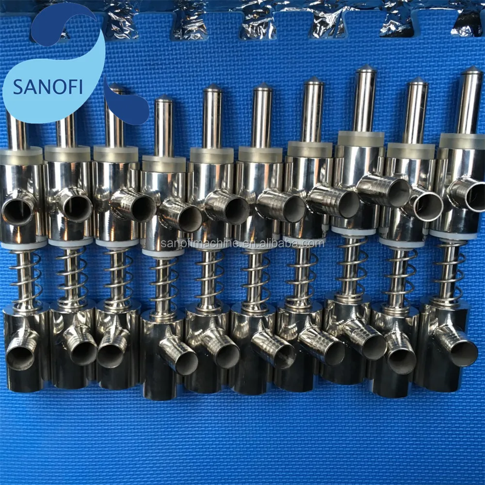 spare parts on filling labeling packing  machines