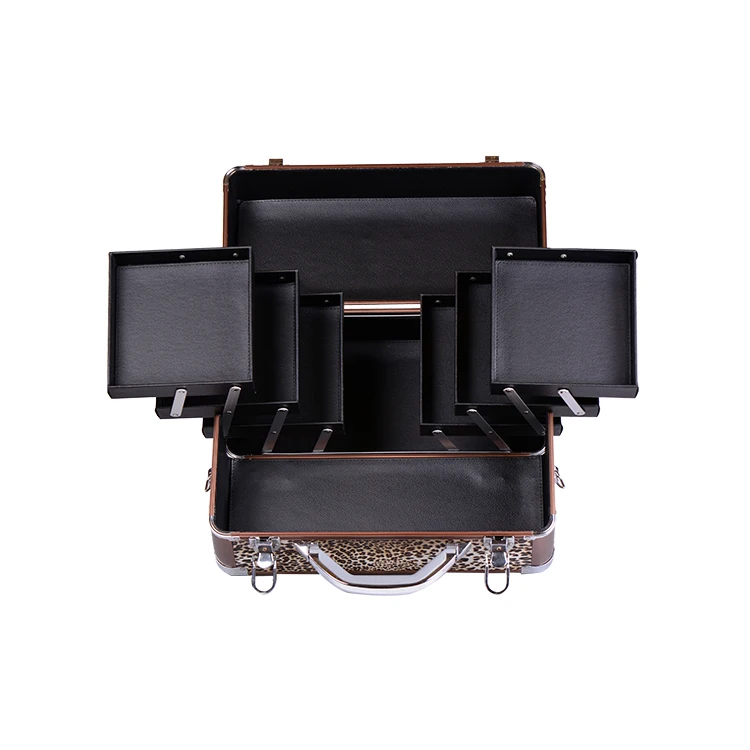 OEM/ODM Make up Organizer, Professional Tool Box for Fashion Stylist, Wholesale Mac Makeup Train Cases Bags