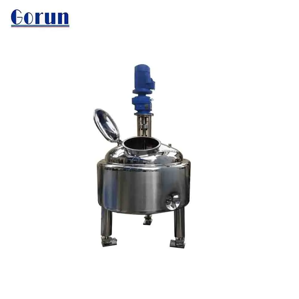 Double Ribbon Mixer For Powder, Stainless Steel 700L Honey Mixing Tank With Jacket