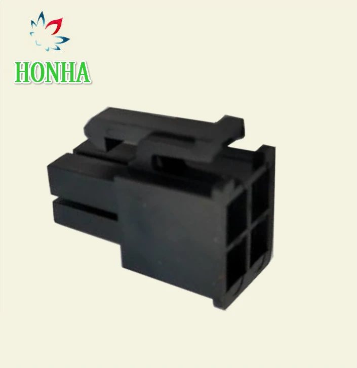 Molex 4 pin черный женский соединитель сетевого кабеля питания ATX разъем