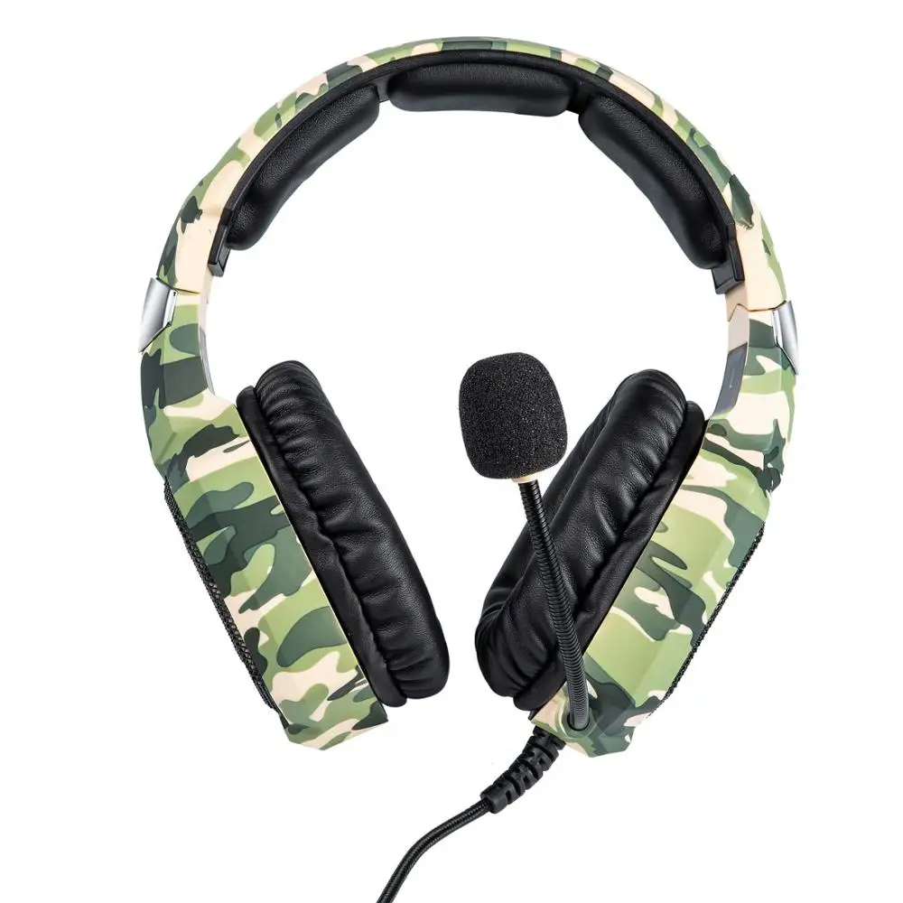 Fashion 3.5mm wired rgb stereo headphone gaming headset