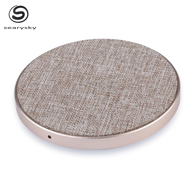 Smart led indicator phone wireless charger charging pad