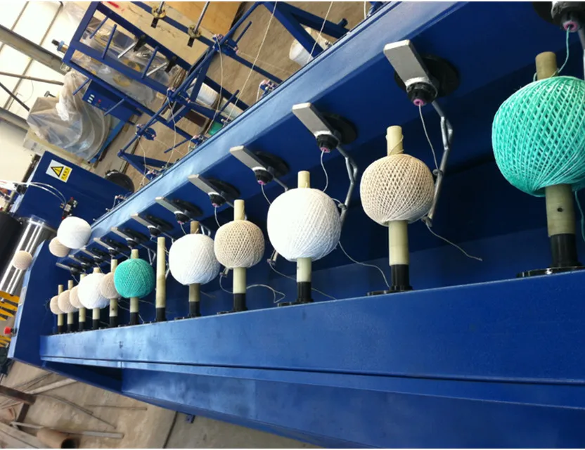 high speed jute twine  ball making machine