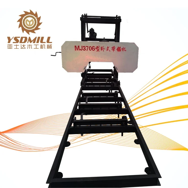 Горизонтальная дизельная ленточная пила, Портативная ленточная пила для продажи