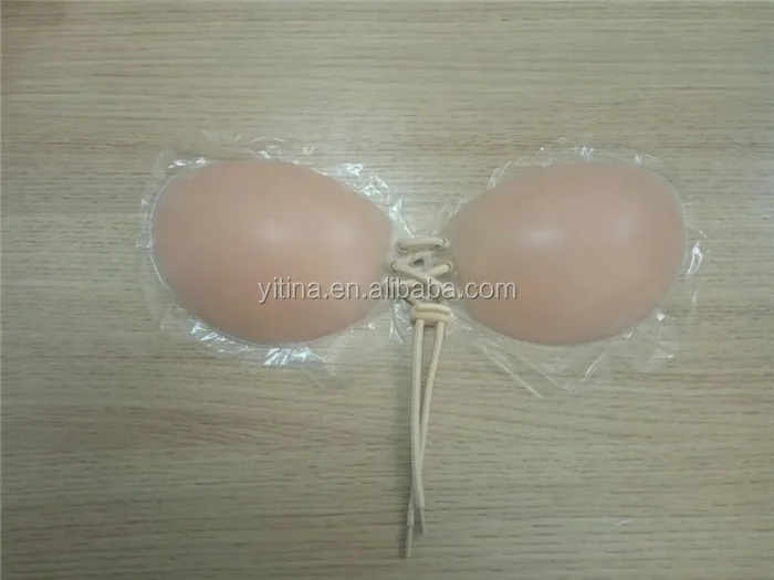 
Stereoscopic Lala Goddess Women Undearwear Invisible Silicone Push up Bra 