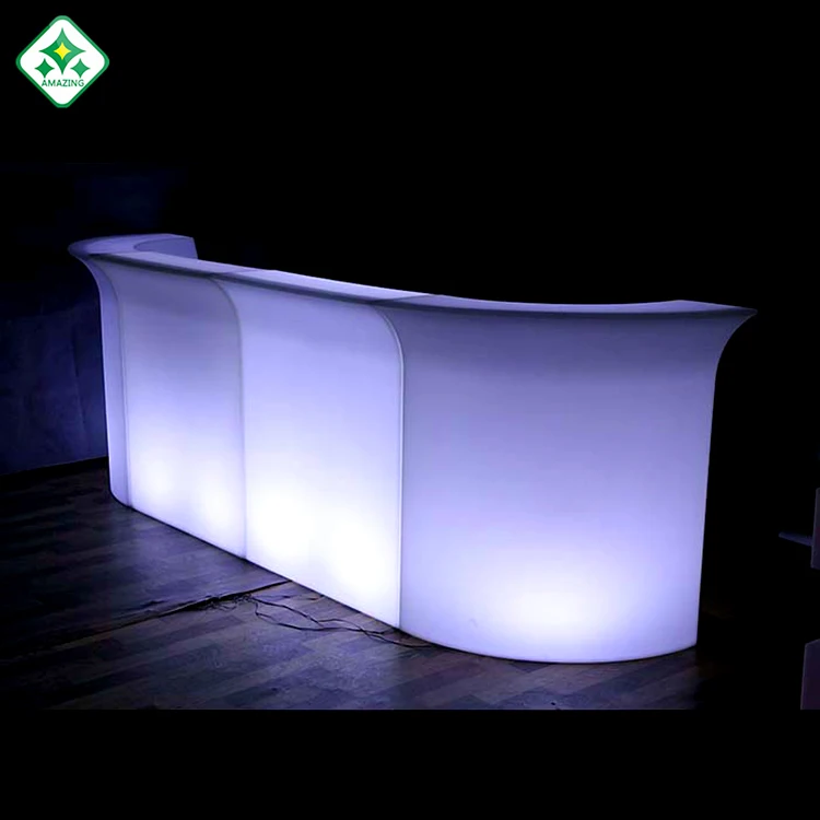 
special design Plastic portable hotel bar furniture drink bar counter for party 