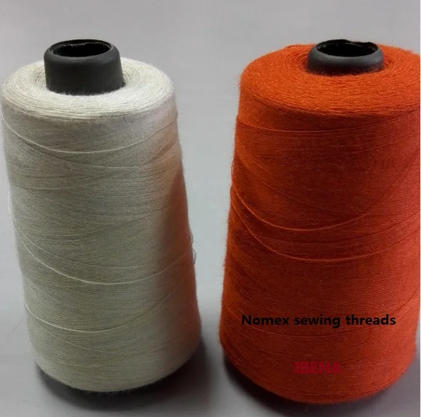 Nomex sewing threads / aramid yarns / Flame retardant sewing threads and yarns / FR threads for coveralls overalls jackets suits