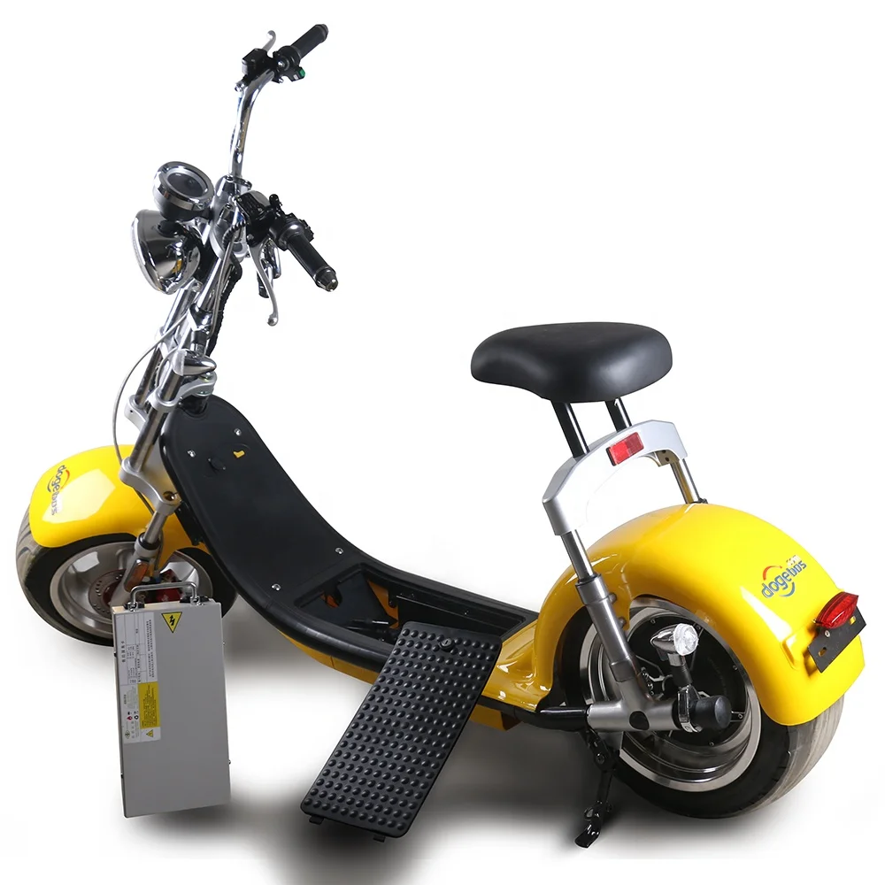 Europe warehouse to door New EEC/COC Citycoco motorcycle 3000W electric scooter with eec homologation