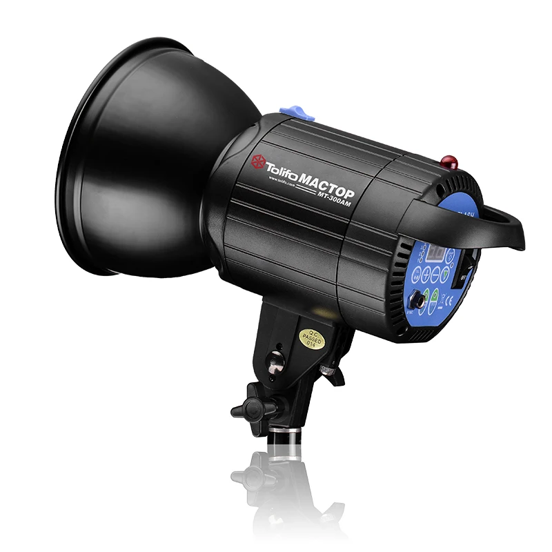 Dongguan Tolifo 2018 Photography 300W Studio Mono-light Strobe Flash Light Lamp Best Professional Studio Flash Light Kit