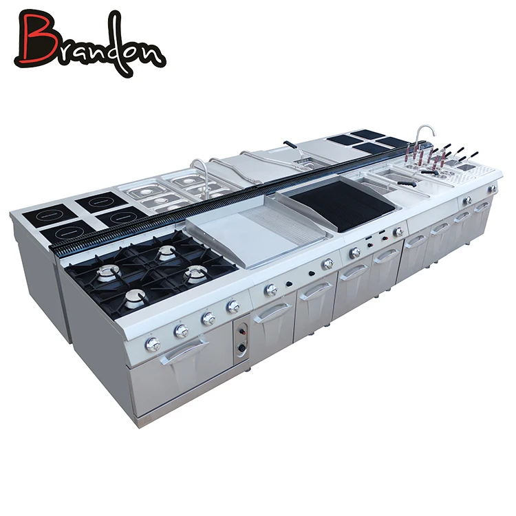 
5 star hotel kitchen equipment stainless steel restaurant equipment 
